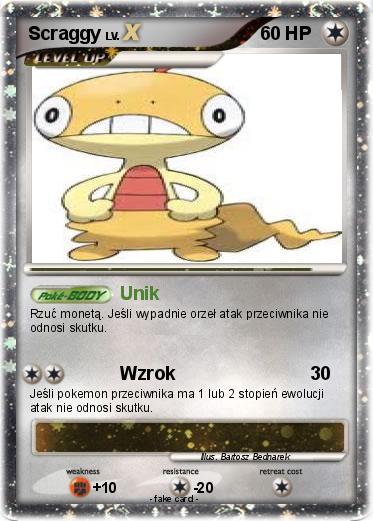 Pokemon Scraggy