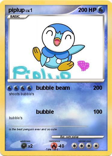 Pokemon piplup