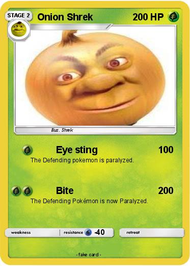 Pokemon Onion Shrek