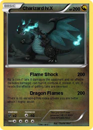 Pokemon Charizard lv.X