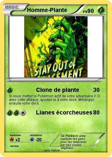 Pokemon Homme-Plante