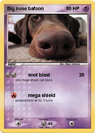 Pokemon Big nose bafoon