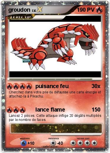 Pokemon groudon