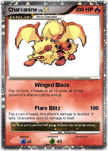Pokemon Charcanine