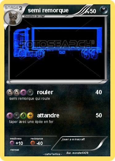 Pokemon semi remorque