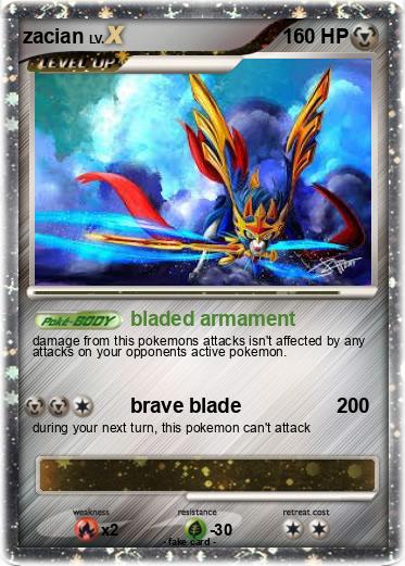 Pokemon zacian