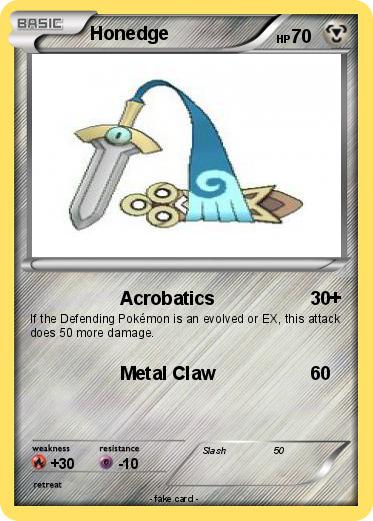Pokemon Honedge