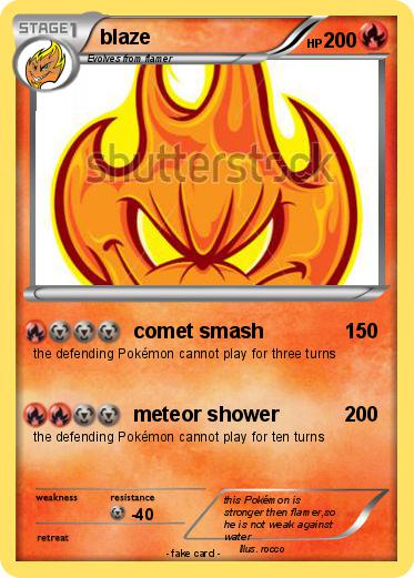 Pokemon blaze