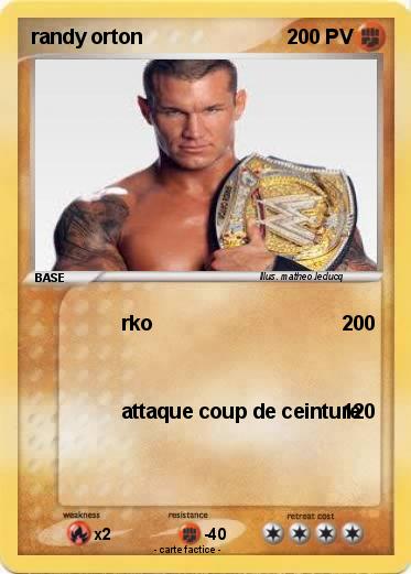 Pokemon randy orton