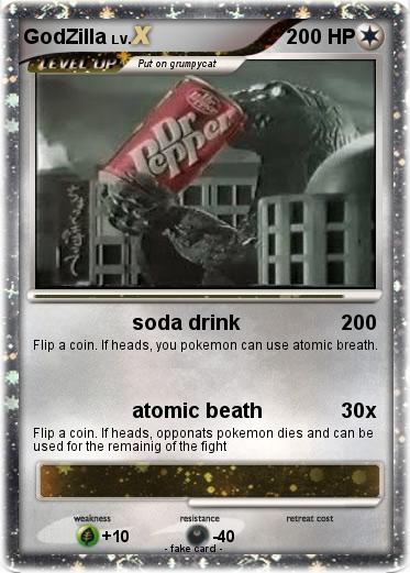 Pokemon GodZilla