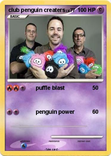 Pokemon club penguin creaters
