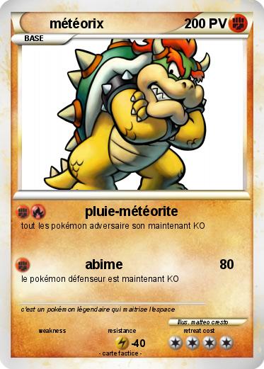 Pokemon météorix
