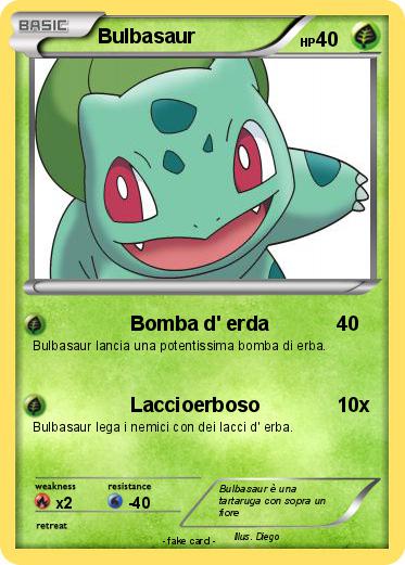 Pokemon Bulbasaur