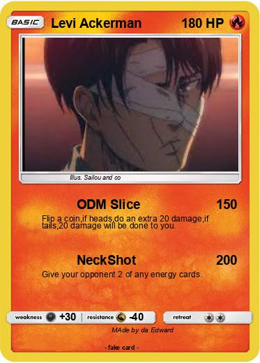 Pokemon Levi Ackerman