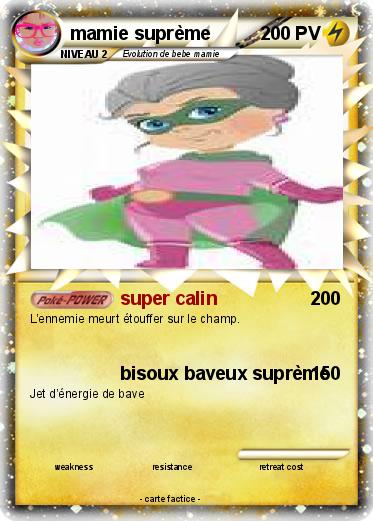 Pokemon mamie suprème