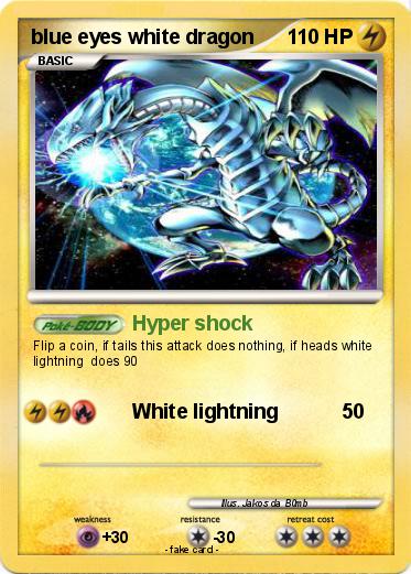 Pokemon blue eyes white dragon