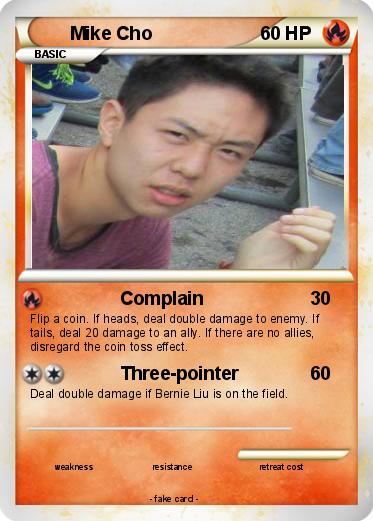 Pokemon Mike Cho