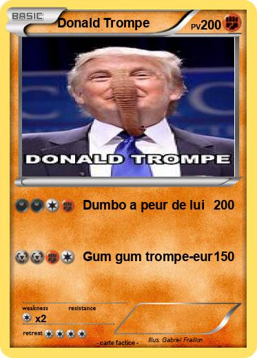 Pokemon Donald Trompe