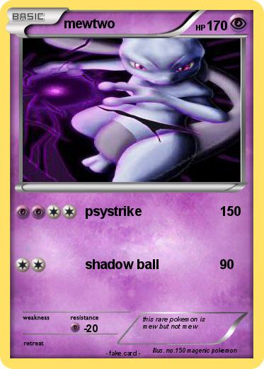 Pokemon mewtwo