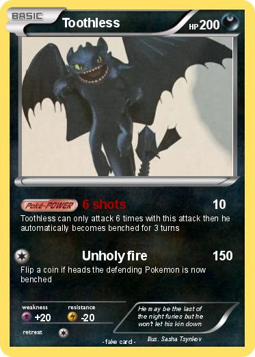 Pokemon Toothless