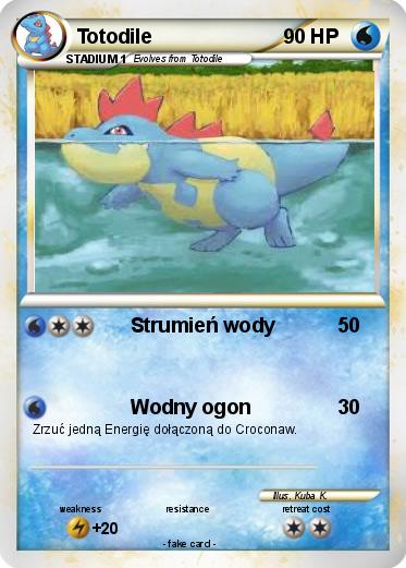 Pokemon Totodile