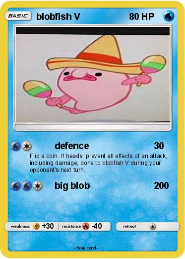 Pokemon blobfish V