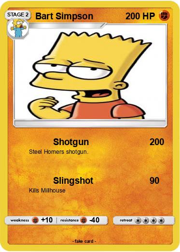 Pokemon Bart Simpson