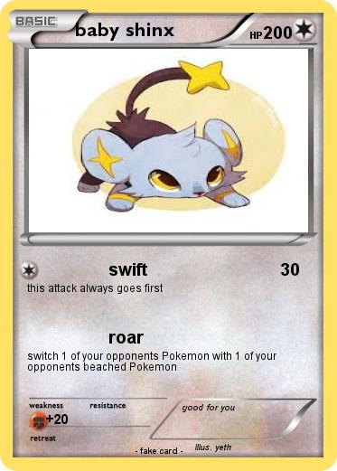 Pokemon baby shinx