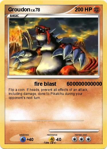 Pokemon Groudon