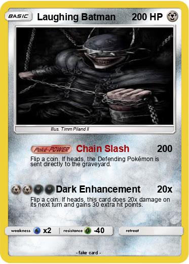 Pokemon Laughing Batman