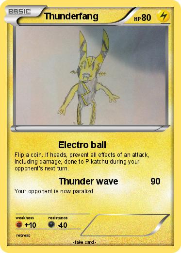 Pokemon Thunderfang