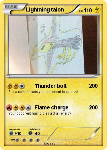 Pokemon Lightning talon
