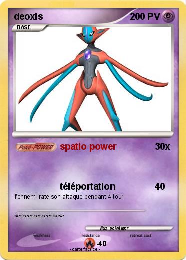 Pokemon deoxis