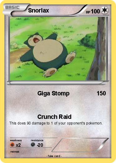 Pokemon Snorlax