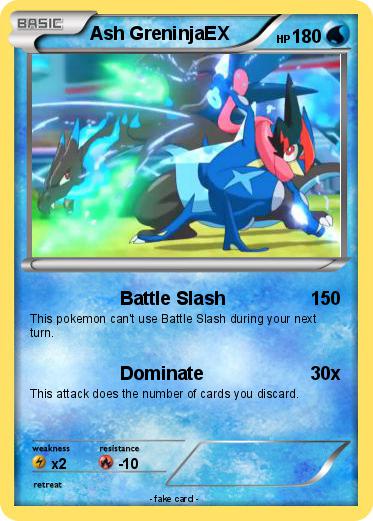 Pokemon Ash GreninjaEX