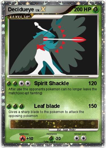 Pokemon Decidueye