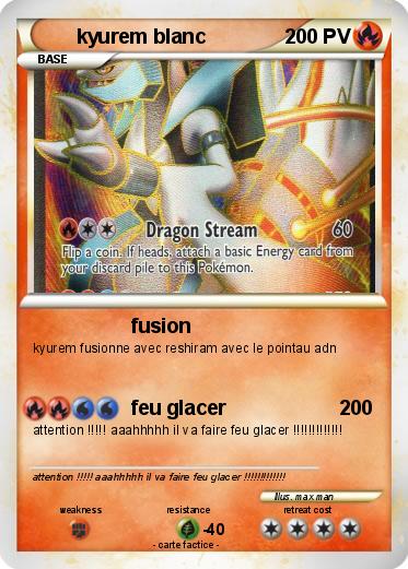 Pokemon kyurem blanc