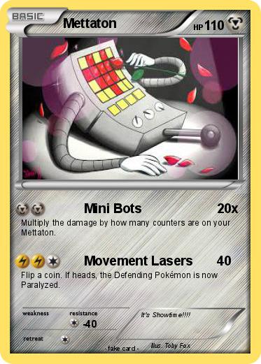 Pokemon Mettaton