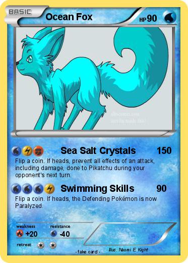 Pokemon Ocean Fox
