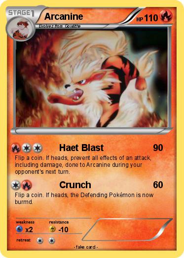 Pokemon Arcanine