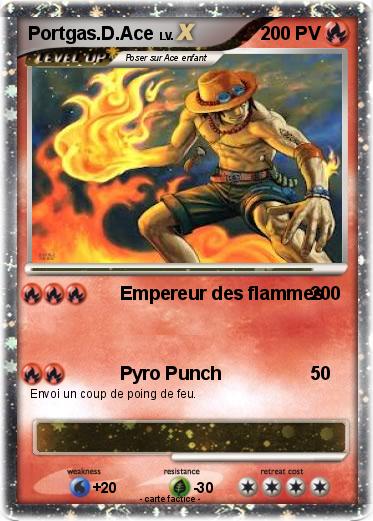 Pokemon Portgas.D.Ace