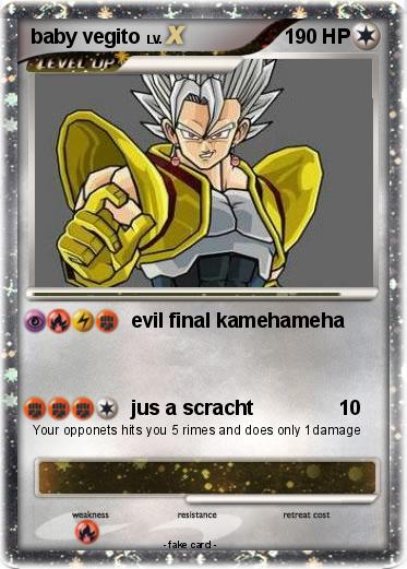 Pokemon baby vegito