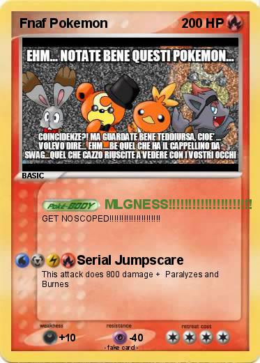 Pokemon Fnaf Pokemon