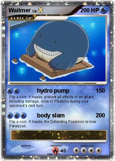 Pokemon Wailmer