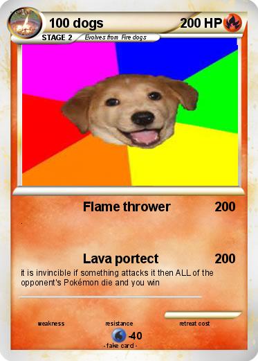 Pokemon 100 dogs
