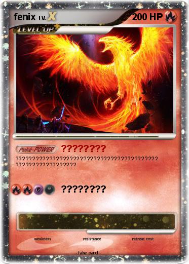 Pokemon fenix