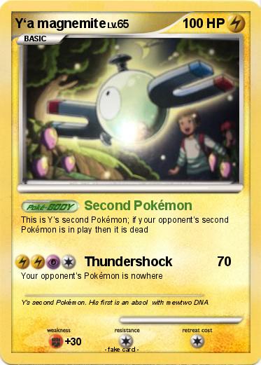 Pokemon Y‘a magnemite