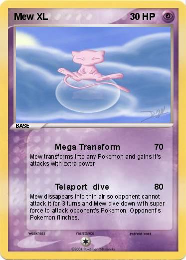 Pokemon Mew XL