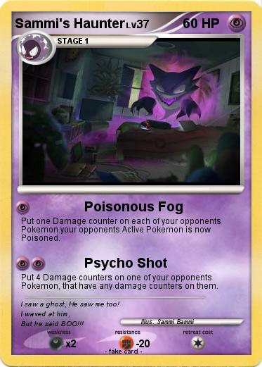 Pokemon Sammi's Haunter