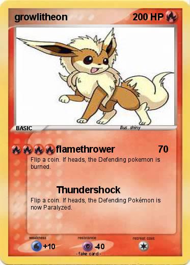 Pokemon growlitheon
